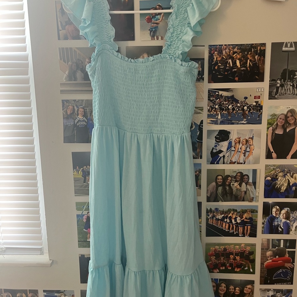 Light Blue Sun Dress